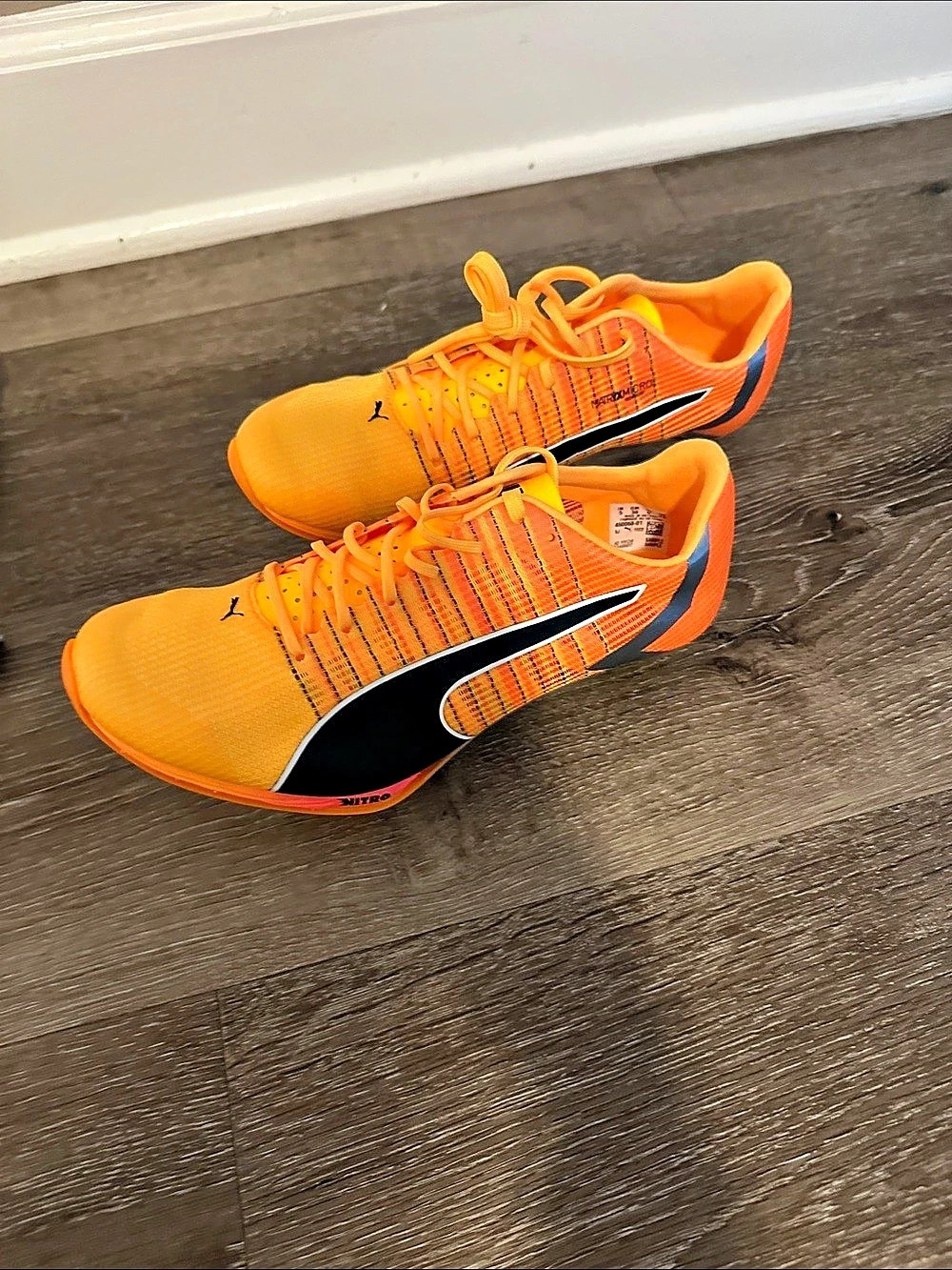 PUMA evoSPEED Tokyo NITRO Long Jump Orange & Black